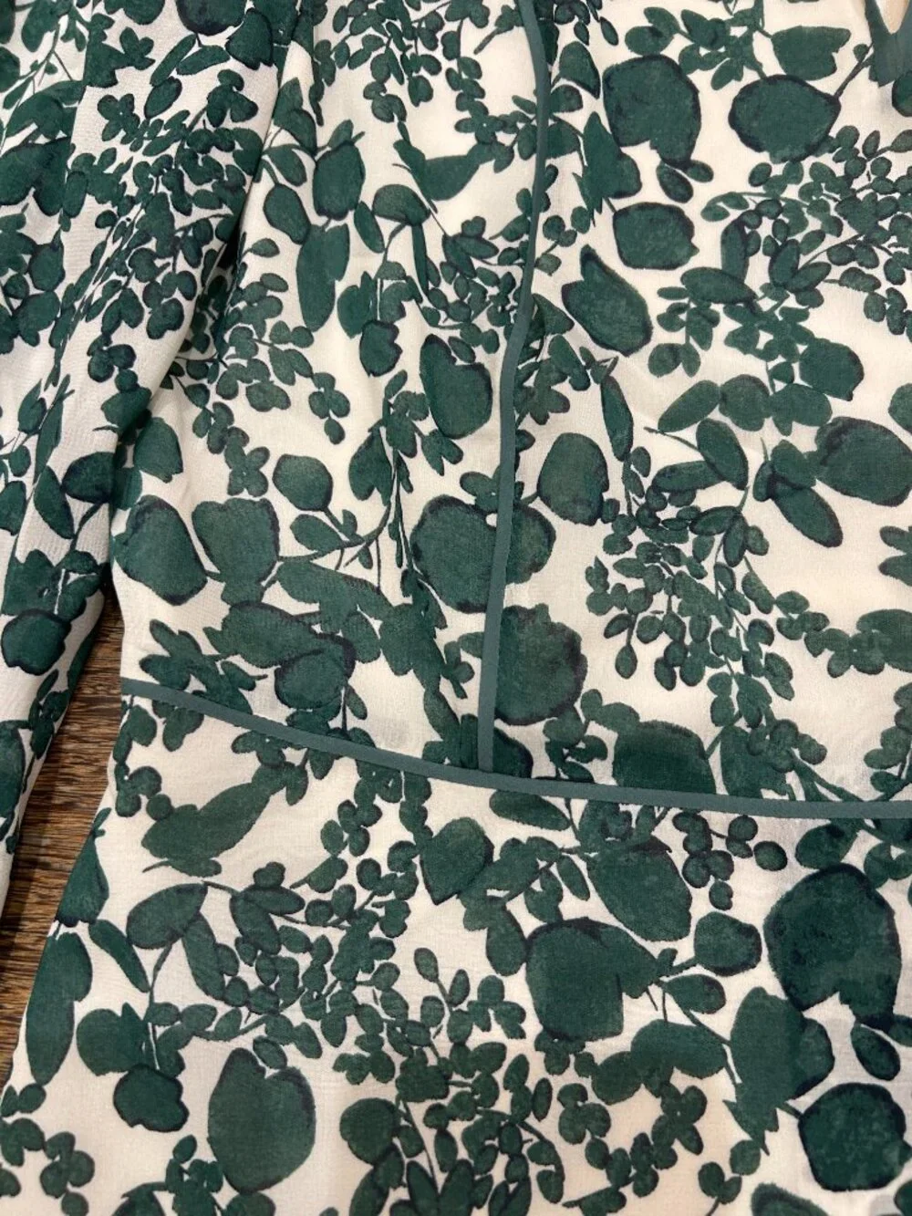 TORY BURCH Flowy Silk Floral Dress - Size Small